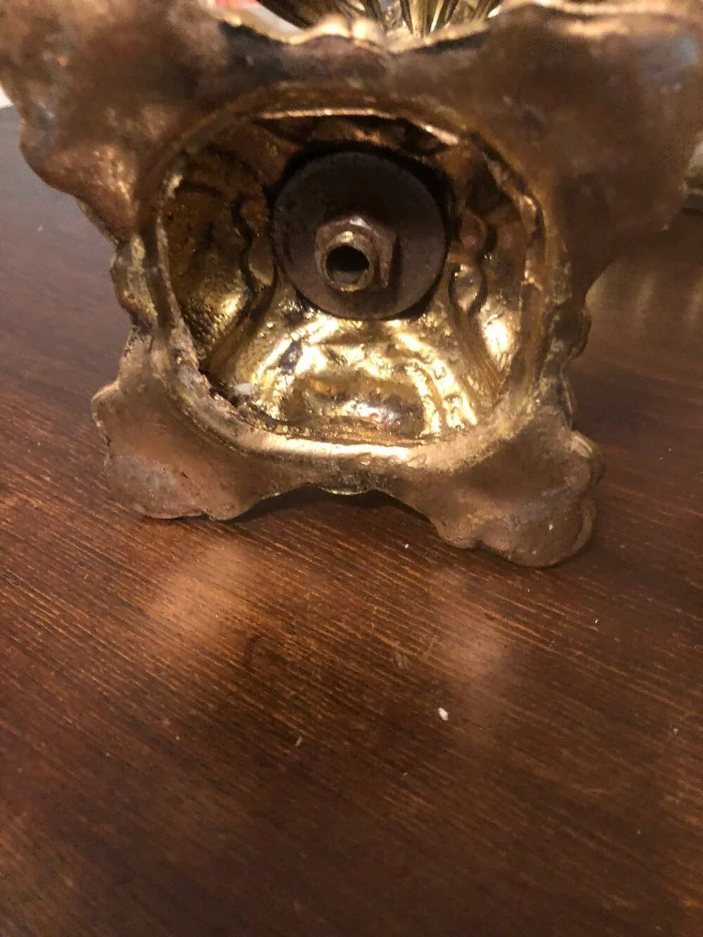 Two Vintage Hollywood Regency Candle Holders.